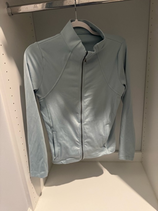 Gilly Hicks Jackets & Blazers - Gilly Hicks Light Blue Women's Zip-Front Active Jacket